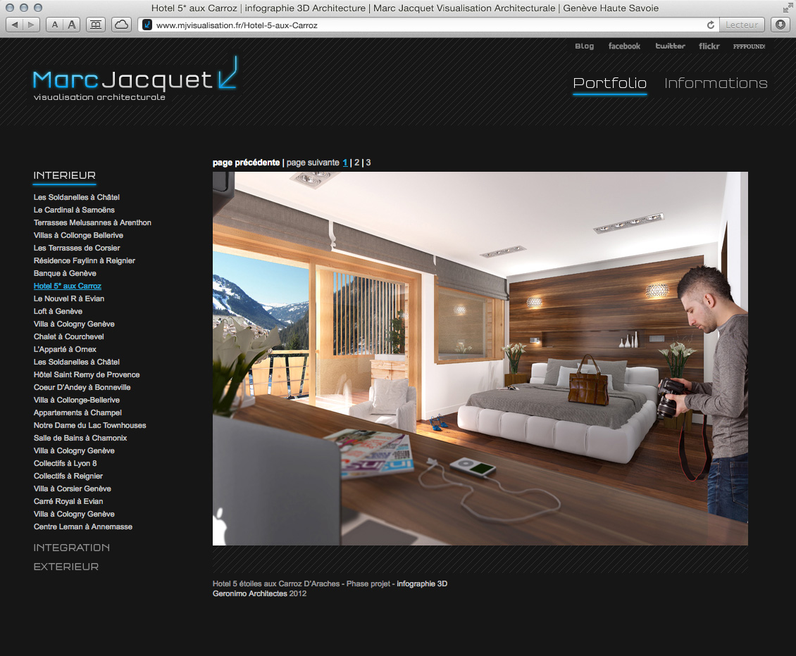 MJ Visualisation - site web 05