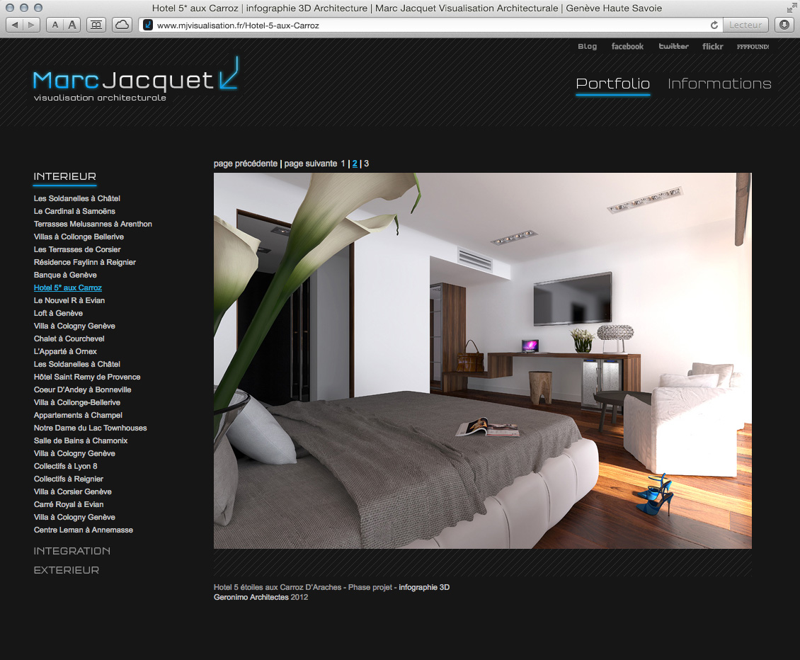 MJ Visualisation - site web 06