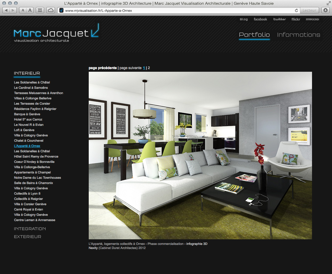 MJ Visualisation - site web 07