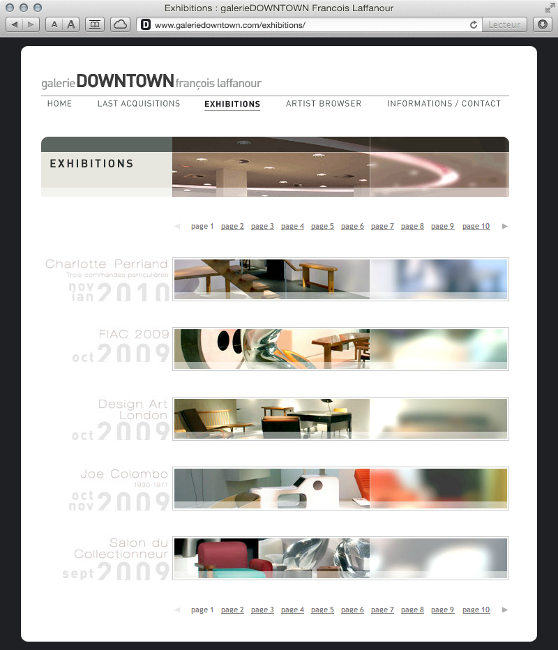 galerieDOWNTOWN - exhibitions